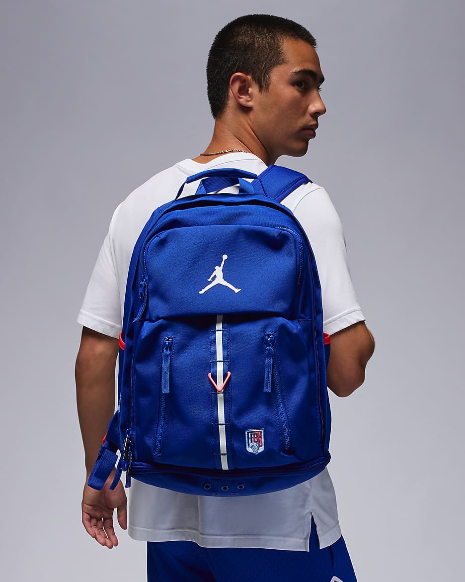 Blue jordan backpack online